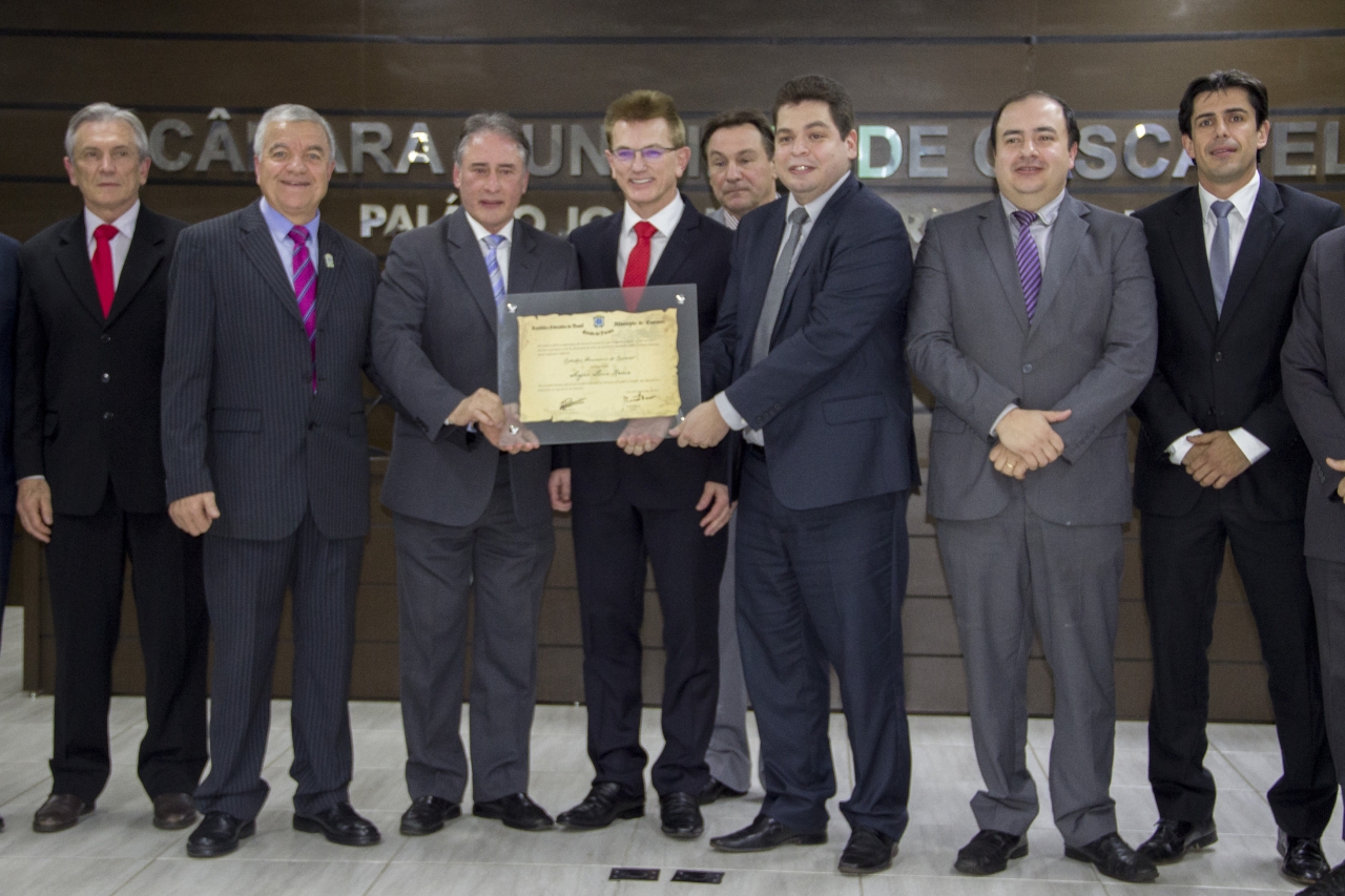 Juiz paranaense é homenageado com título de Cidadão Honorário de Cascavel